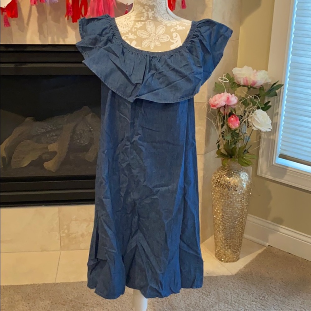 Chambray Dress
